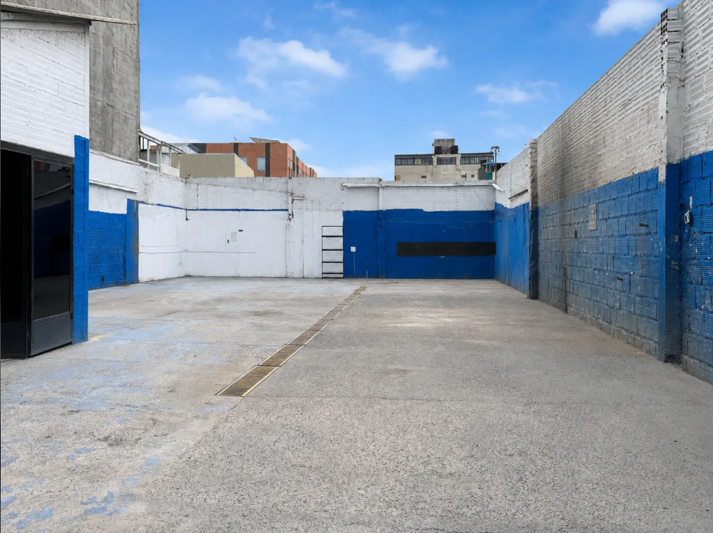 Patio pavimentado